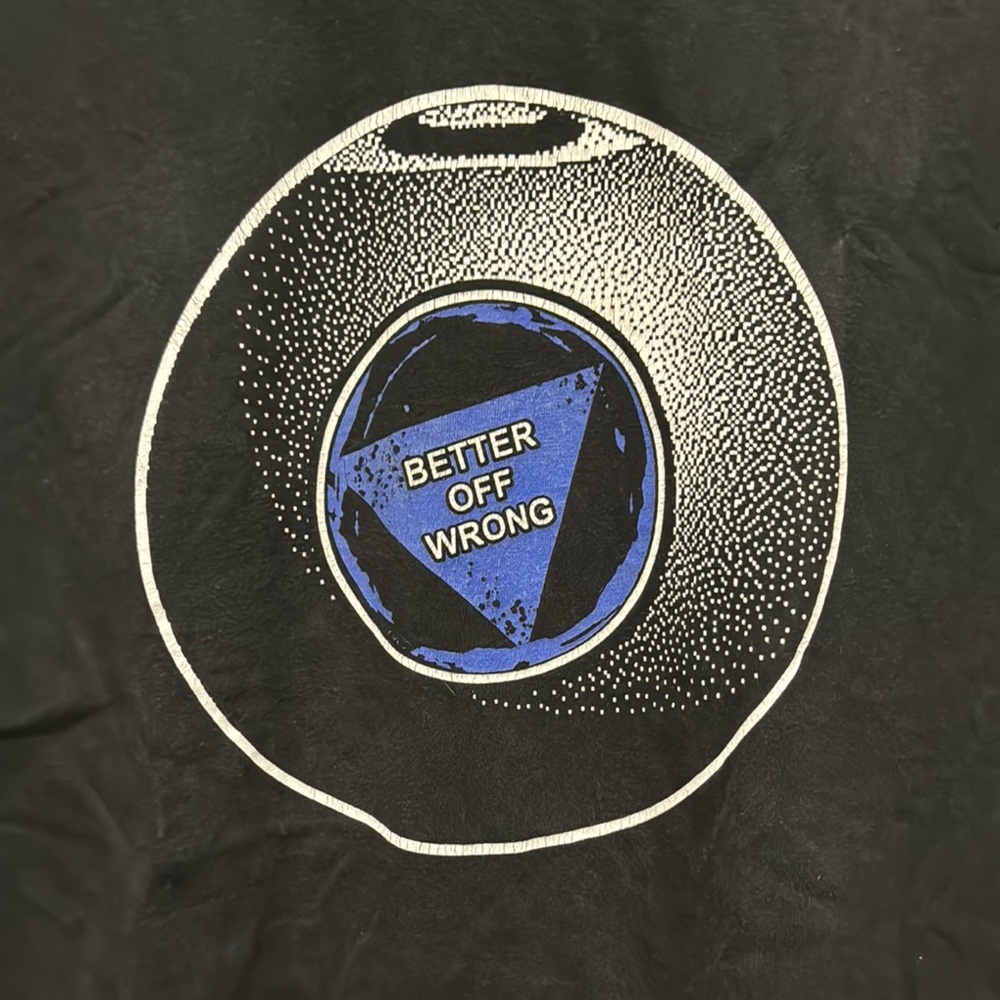 Hanes Black Tee with Blue Graphic Randy Rogers Band